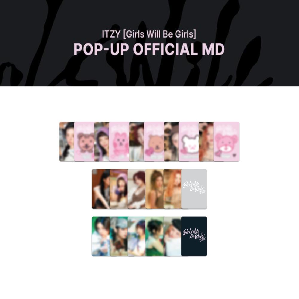 Предзаказ официального MD ITZY Girls Will Be Girls: коллекционная карточка Random 1 pack
Предзаказ официального MD ITZY Girls Will Be Girls: коллекционная карточка Random 1 pack
