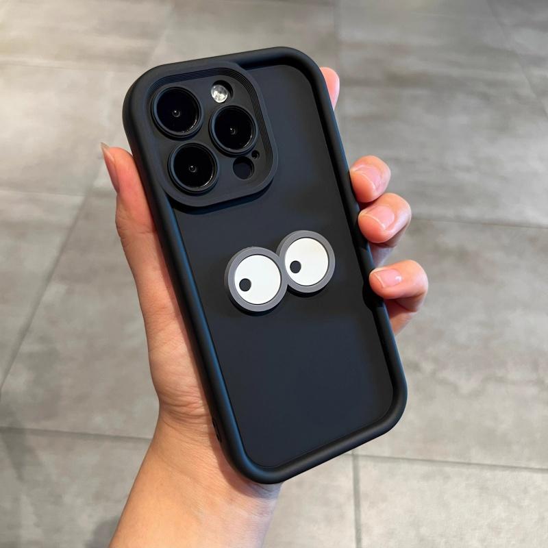 Cutie Big Eyes Silicone Phone Case For iPhone17 Air 16E 15Plus 14Pro 13 12 11 XSMAX 78P XR SE3 Black Cover Body Shell Protection iPhone 8 Plus
Cutie Big Eyes Silicone Phone Case For iPhone17 Air 16E 15Plus 14Pro 13 12 11 XSMAX 78P XR SE3 Black Cover Body Shell Protection iPhone 8 Plus