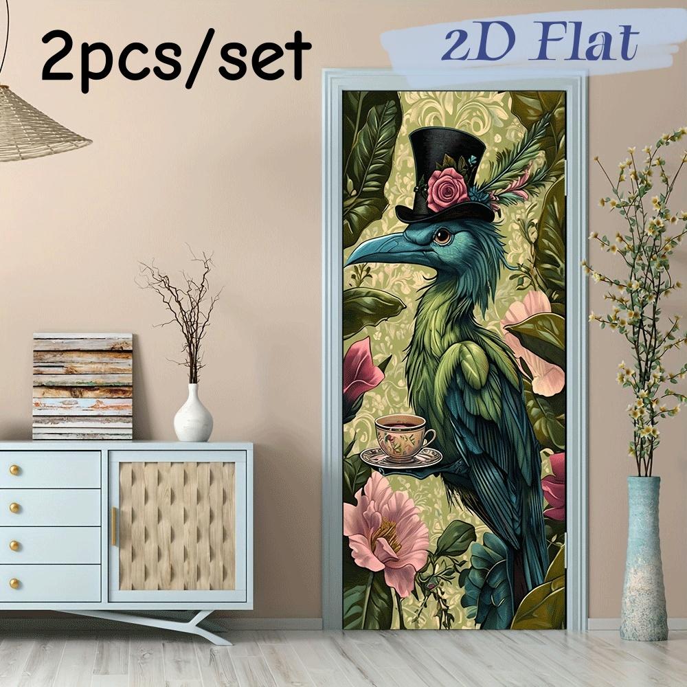 2pcs retro British style gentleman bird wall stickers creative living room entrance decoration stickers waterproof self-adhesive (as the picture,38.5x200cmx2)
2pcs retro British style gentleman bird wall stickers creative living room entrance decoration stickers waterproof self-adhesive (as the picture,38.5x200cmx2)