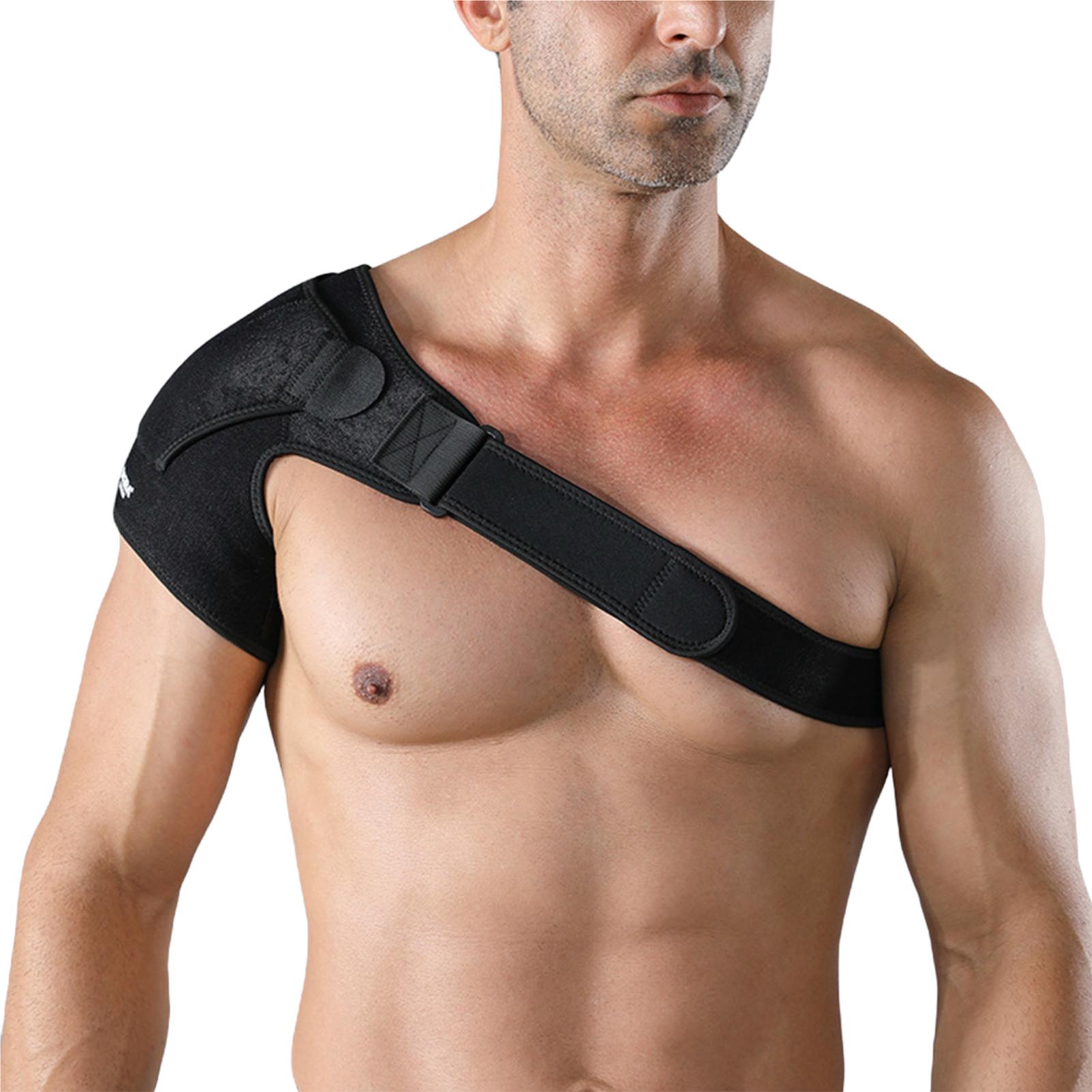 Adjustable Shoulder Support Brace for Pain Relief Brace Shoulder Stabilizer Anti Pull Injury Compression Sleeve чорний
Adjustable Shoulder Support Brace for Pain Relief Brace Shoulder Stabilizer Anti Pull Injury Compression Sleeve чорний