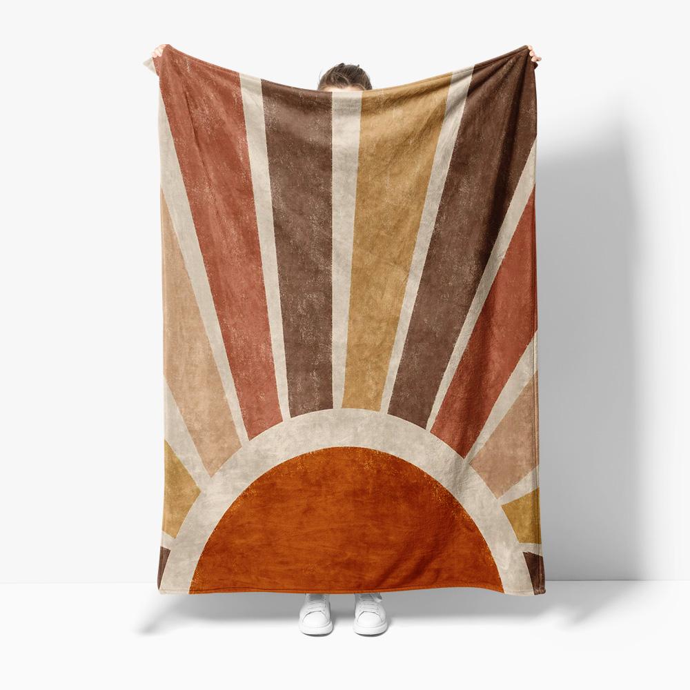 Vintage Sunset Rainbow Striped Throw Blanket Sofa Bed Cover for Teen Girls Boys Kids Room Decor Gift 75x100cm
Vintage Sunset Rainbow Striped Throw Blanket Sofa Bed Cover for Teen Girls Boys Kids Room Decor Gift 75x100cm