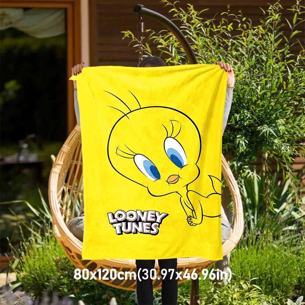 1 шт. Плед Looney Tunes Птичка Твити для улицы - Плед-покрывало, Мягкий, Фланелевые пледы, Гостиная, Путешествия, Кемпинг-1102120 80x120cm
1 шт. Плед Looney Tunes Птичка Твити для улицы - Плед-покрывало, Мягкий, Фланелевые пледы, Гостиная, Путешествия, Кемпинг-1102120 80x120cm