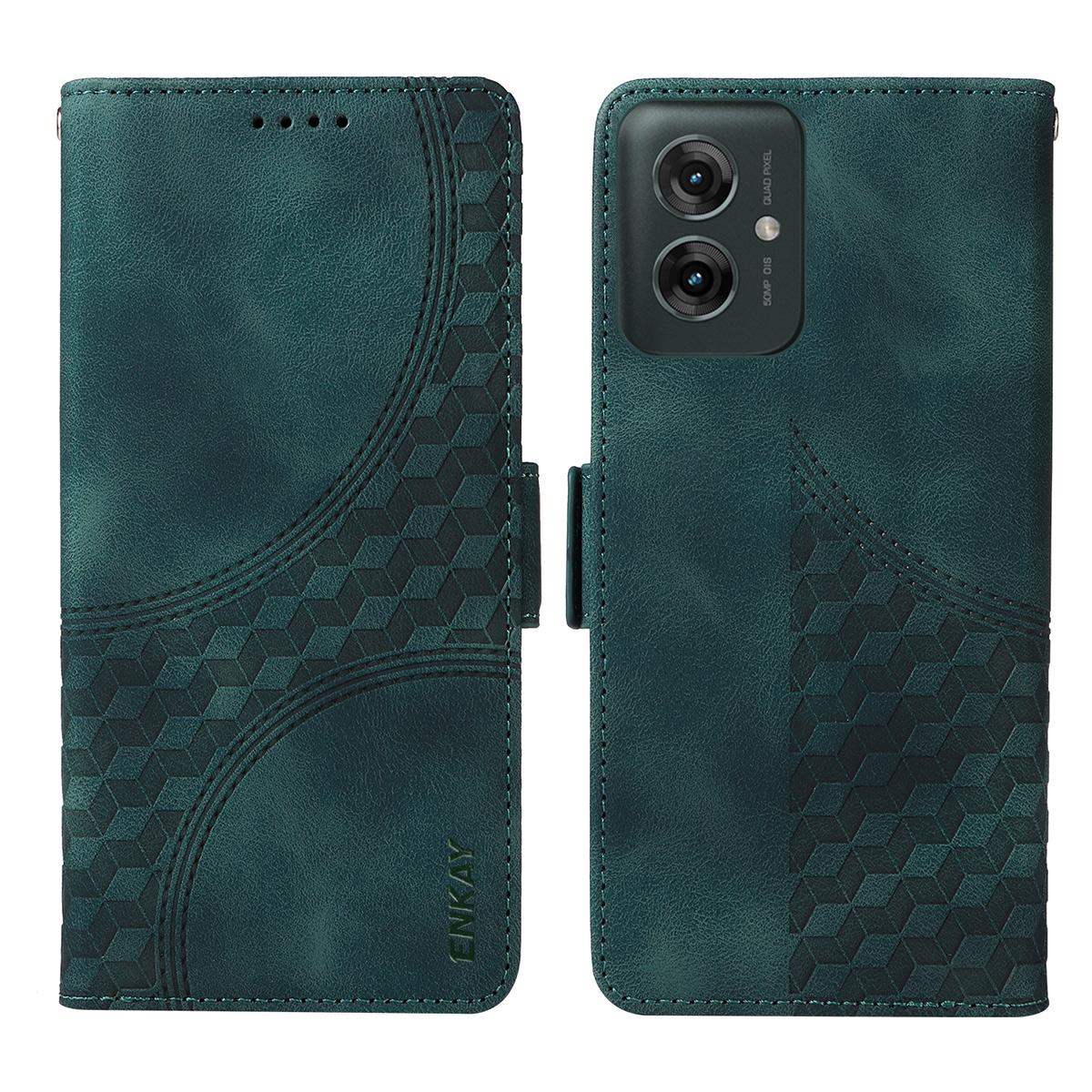 For Motorola Moto G55 5G Wallet Case ENKAY Imprint PU Leather Phone Stand Cover with Tempered Glass Brown
For Motorola Moto G55 5G Wallet Case ENKAY Imprint PU Leather Phone Stand Cover with Tempered Glass Brown