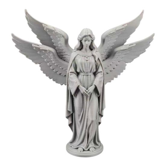 Guardian Angel Figurine 3D Printed Four-Winged Angel Statue for Home Office Bookshelf Desktop Decoration темно-серого
Guardian Angel Figurine 3D Printed Four-Winged Angel Statue for Home Office Bookshelf Desktop Decoration темно-серого