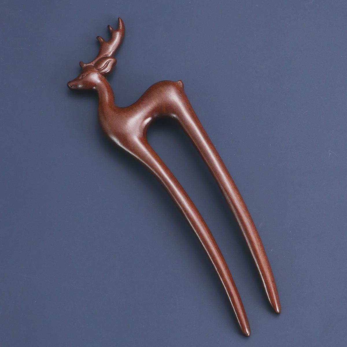 Ретро-шпилька U-подібної форми із золотим шовком із сандалового дерева - дерев яний дизайн тварин у китайському стилі
Ретро-шпилька U-подібної форми із золотим шовком із сандалового дерева - дерев яний дизайн тварин у китайському стилі