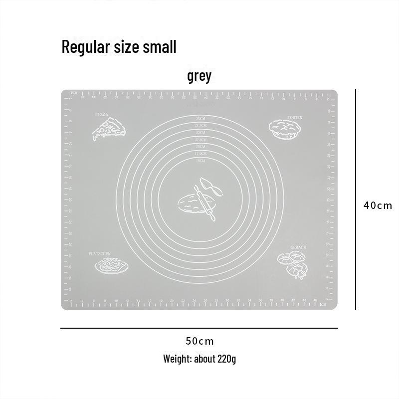 Большой нескользящий силиконовый коврик для замешивания и раскатывания теста - толстый, антипригарный коврик для выпечки
Большой нескользящий силиконовый коврик для замешивания и раскатывания теста - толстый, антипригарный коврик для выпечки