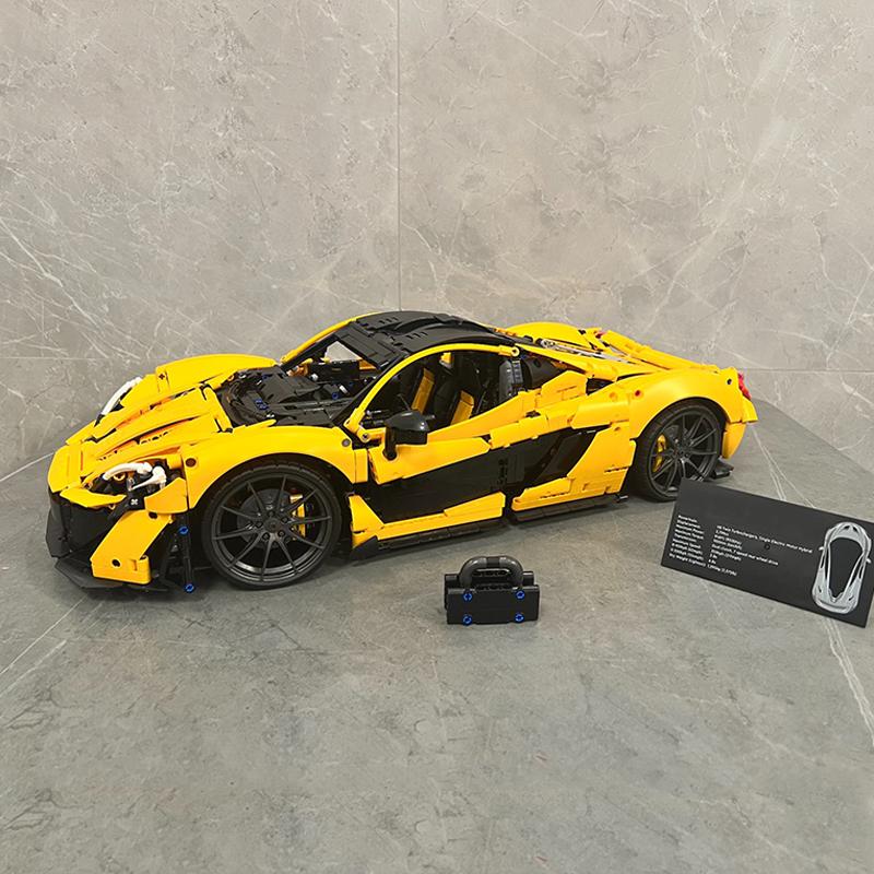 3893pcs P1 Technical Super Car Building Blocks Set - MOC 1:8 Scale Model Sports Cars Bricks for Adults, Toys & Gifts for Boys NO Box
3893pcs P1 Technical Super Car Building Blocks Set - MOC 1:8 Scale Model Sports Cars Bricks for Adults, Toys & Gifts for Boys NO Box
