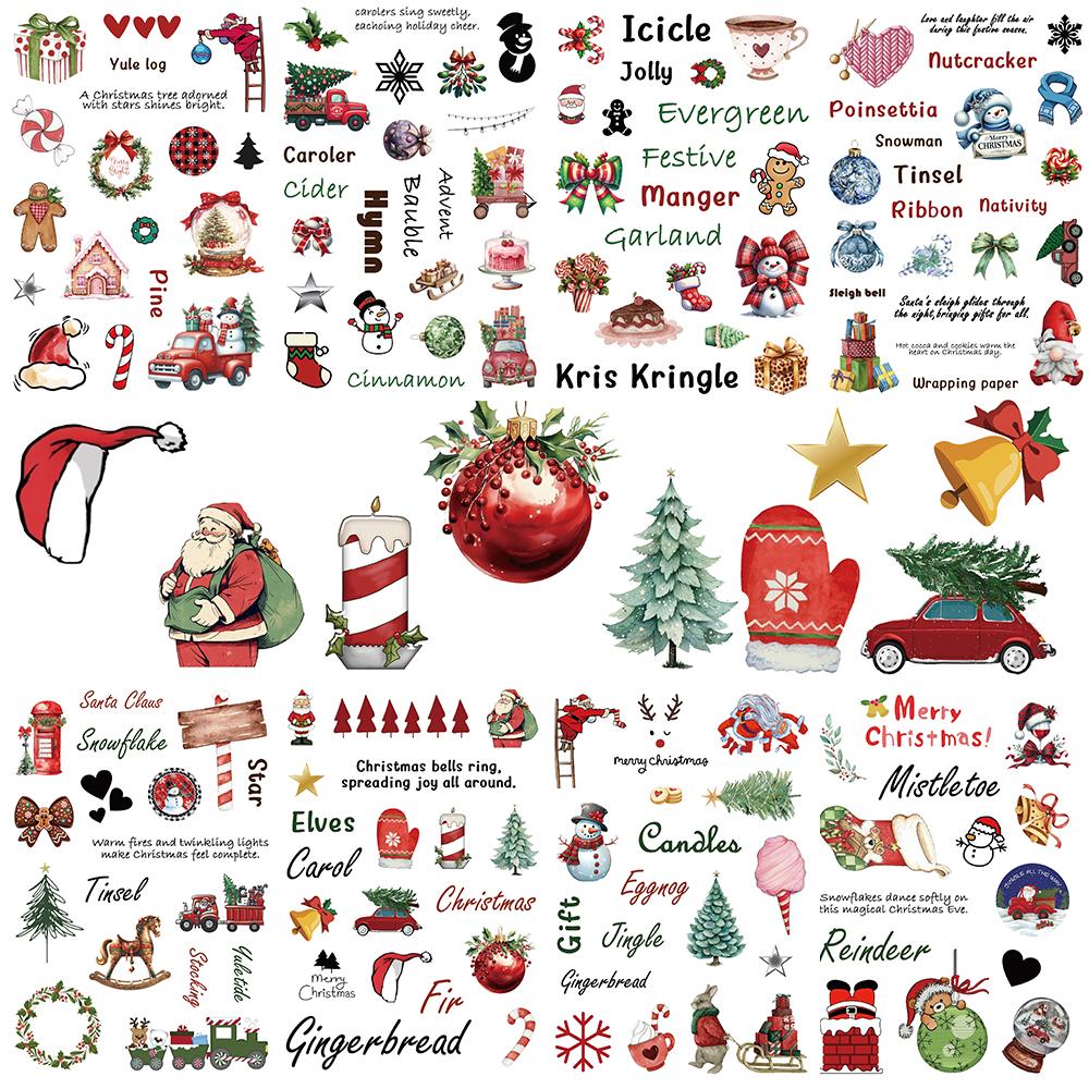 8/16PCS Happy Christmas Sticker Harajuku Laptop Luggage Casual Graffiti Phone Bicycle Waterproof Phone Room Skateboard Sticker
8/16PCS Happy Christmas Sticker Harajuku Laptop Luggage Casual Graffiti Phone Bicycle Waterproof Phone Room Skateboard Sticker