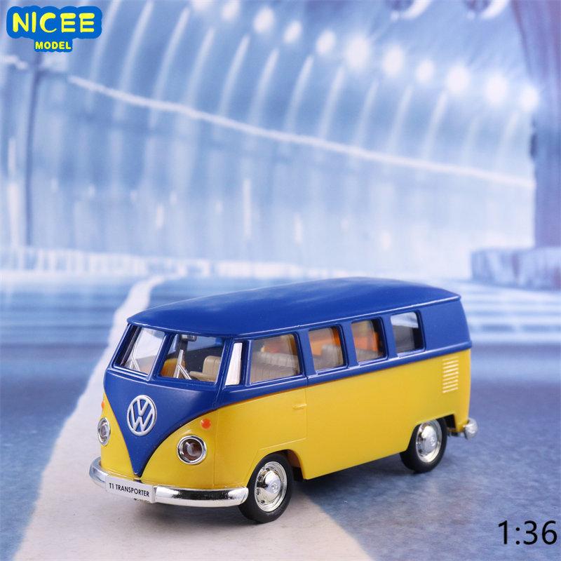 1:36 VOLKSWAGEN T1 автобус литья под давлением модель автомобиля игрушечный автомобиль VW Transporter для детей коллекция подарков образовательная
1:36 VOLKSWAGEN T1 автобус литья под давлением модель автомобиля игрушечный автомобиль VW Transporter для детей коллекция подарков образовательная