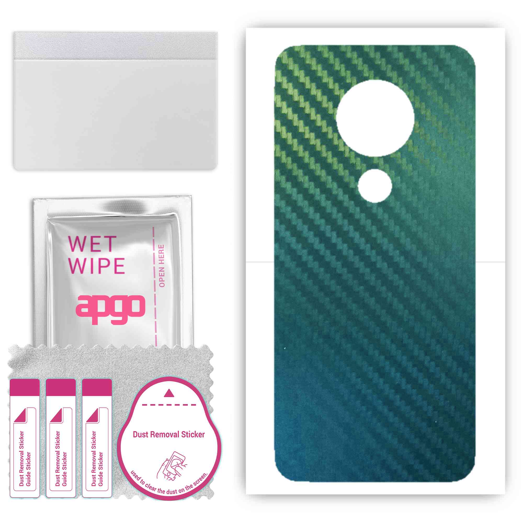 apgo Protective Skin Sticker for the back compatible with Nokia 7.2, Wrap Film, Foil, Vinyl - Pattern Carbon Chameleon CAKA1
apgo Protective Skin Sticker for the back compatible with Nokia 7.2, Wrap Film, Foil, Vinyl - Pattern Carbon Chameleon CAKA1