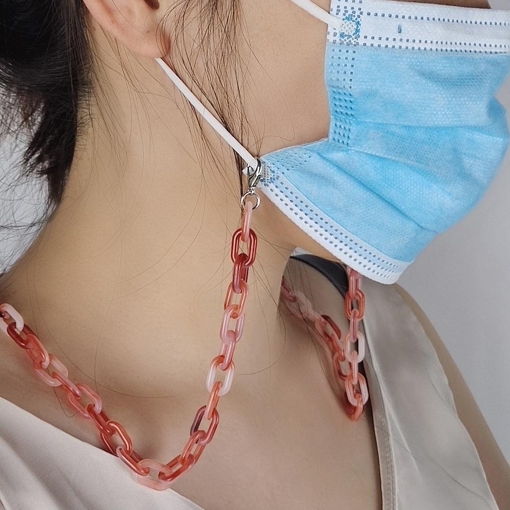 Acrylic Resin Chain Necklace Replacement Strap with Lobster Clasp Durable Lightweight for Eyeglasses Mask Holder Purse Accessories One Size
Acrylic Resin Chain Necklace Replacement Strap with Lobster Clasp Durable Lightweight for Eyeglasses Mask Holder Purse Accessories One Size