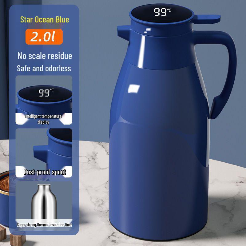 Smart Large-Capacity Insulated Kettle for Home and Dorms Standard Dustproof, No Temp Display, 1000ml
Smart Large-Capacity Insulated Kettle for Home and Dorms Standard Dustproof, No Temp Display, 1000ml