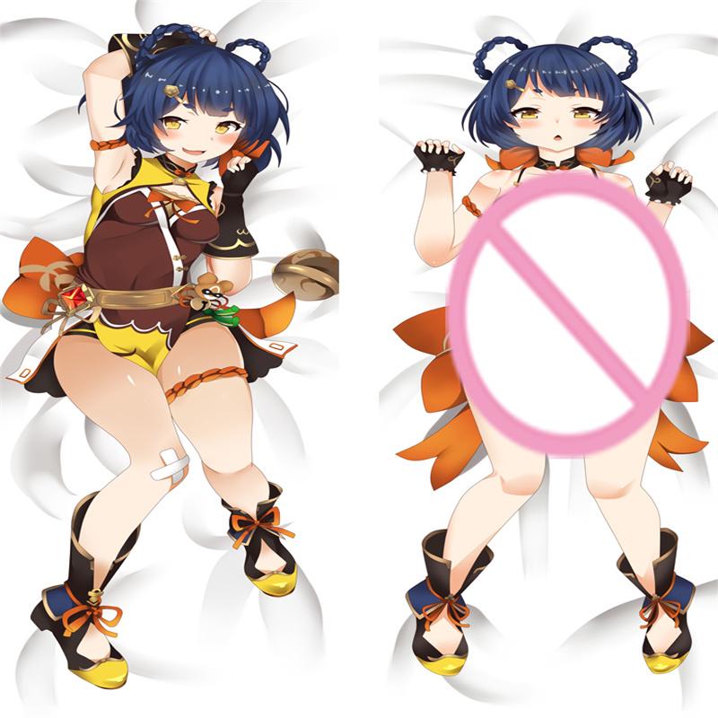 60x180 см Genshin Impact Dakimakura Guoba Xiangling наволочка для подушки, обнимающая наволочка для тела, двухсторонняя наволочка для постельного белья отаку
60x180 см Genshin Impact Dakimakura Guoba Xiangling наволочка для подушки, обнимающая наволочка для тела, двухсторонняя наволочка для постельного белья отаку