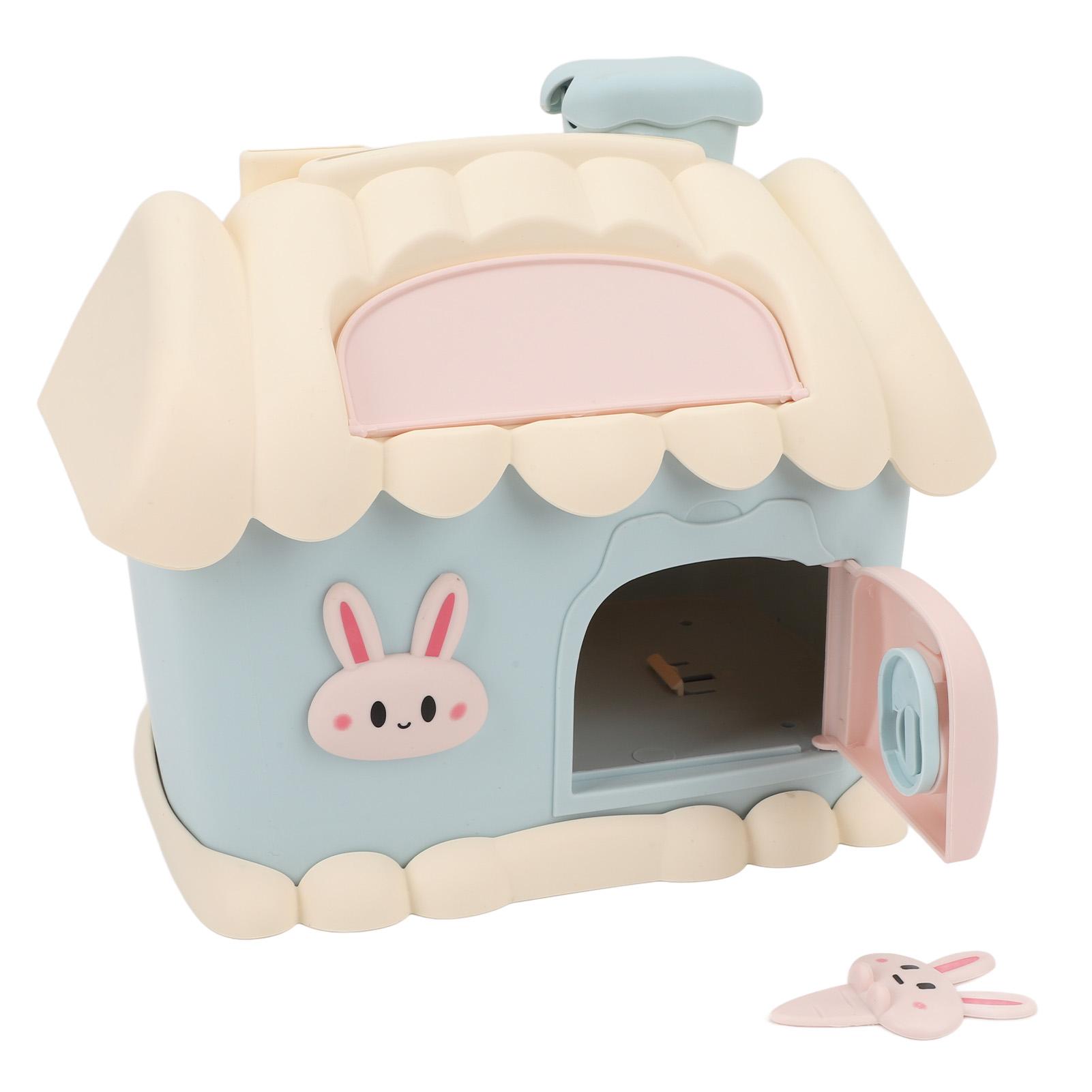 Money Bank House Shape Cute Rabbit Pattern Multifunctional Lockable Piggy Bank with Pencil Sharpener Storage Box Function for Gift
Money Bank House Shape Cute Rabbit Pattern Multifunctional Lockable Piggy Bank with Pencil Sharpener Storage Box Function for Gift