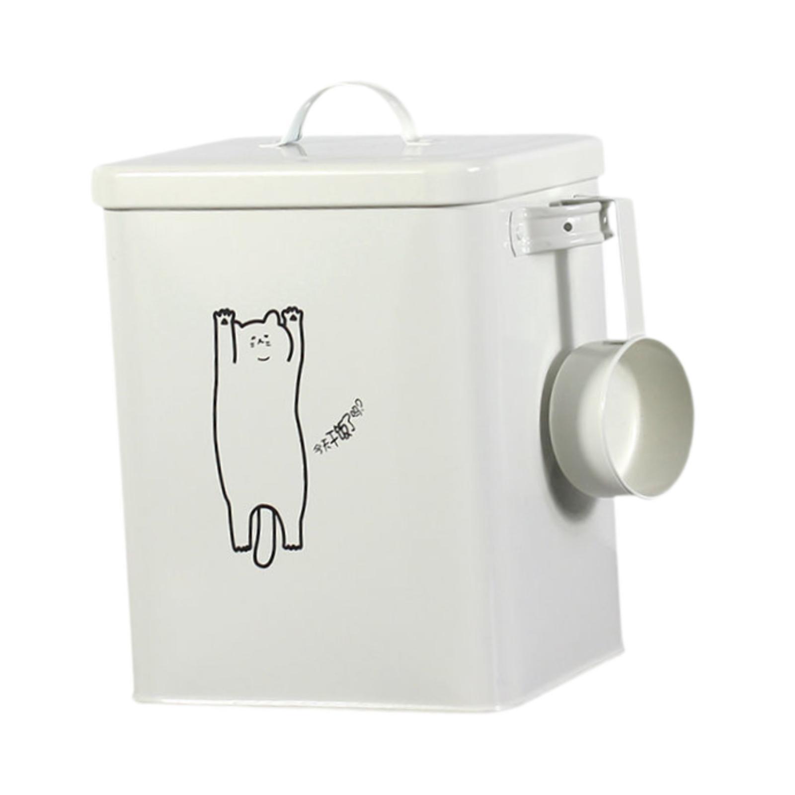 Dog Food Storage Container 5L Creative Snack Storage Bin With Lid And Spoon Food Grade Kitchen Storage Accessories With Handle
Dog Food Storage Container 5L Creative Snack Storage Bin With Lid And Spoon Food Grade Kitchen Storage Accessories With Handle