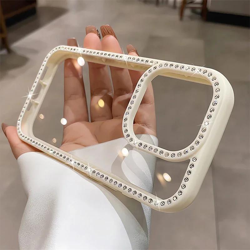 Luxury Bling Rhinestone Diamond Transparent Case For iPhone 16 Pro Max 15 14 13 Shockproof Protection Bumper Hard Acrylic Cover For iPhone 15 Pro серый
Luxury Bling Rhinestone Diamond Transparent Case For iPhone 16 Pro Max 15 14 13 Shockproof Protection Bumper Hard Acrylic Cover For iPhone 15 Pro серый