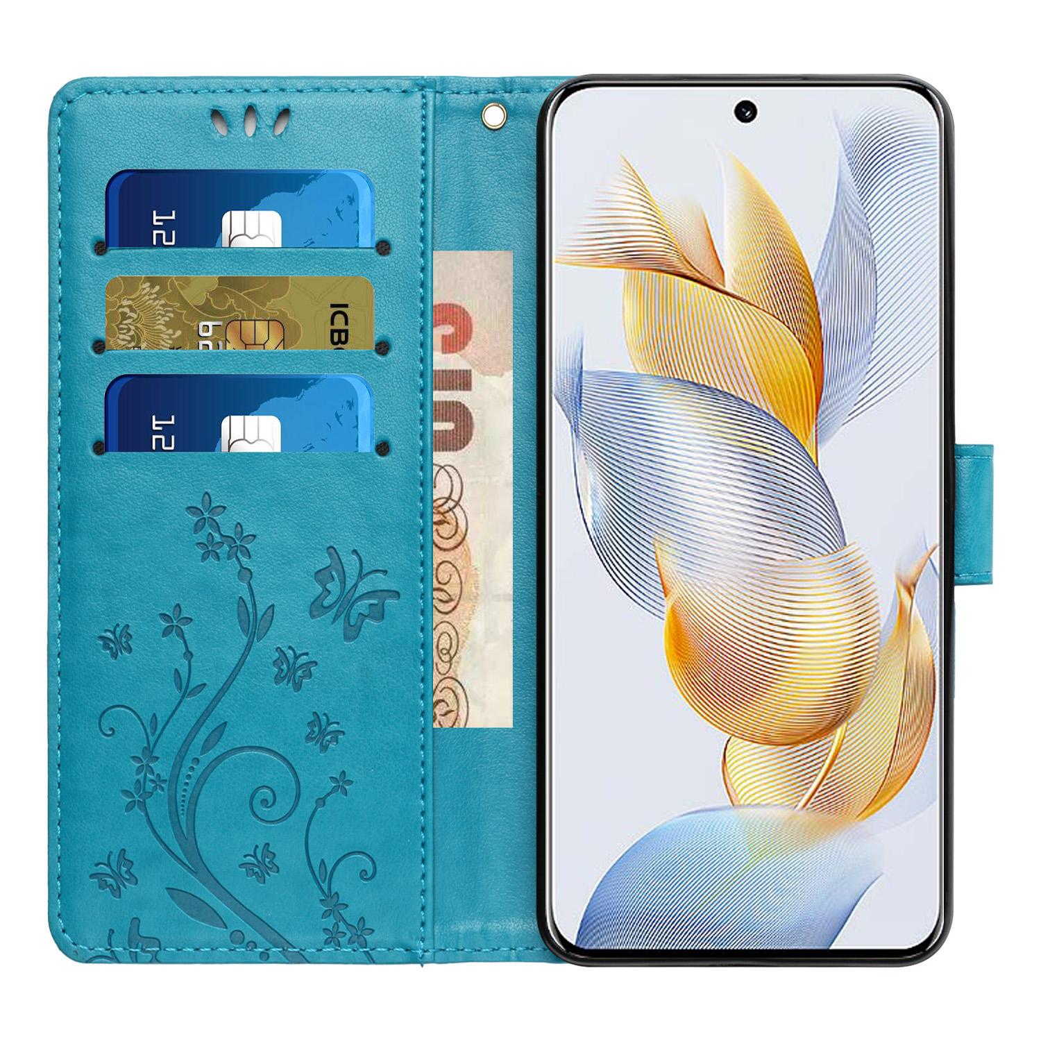 For Honor 90 PU Leather Wallet Cover Drop-proof Butterfly Imprinted Flip Stand Phone Case Blue
For Honor 90 PU Leather Wallet Cover Drop-proof Butterfly Imprinted Flip Stand Phone Case Blue