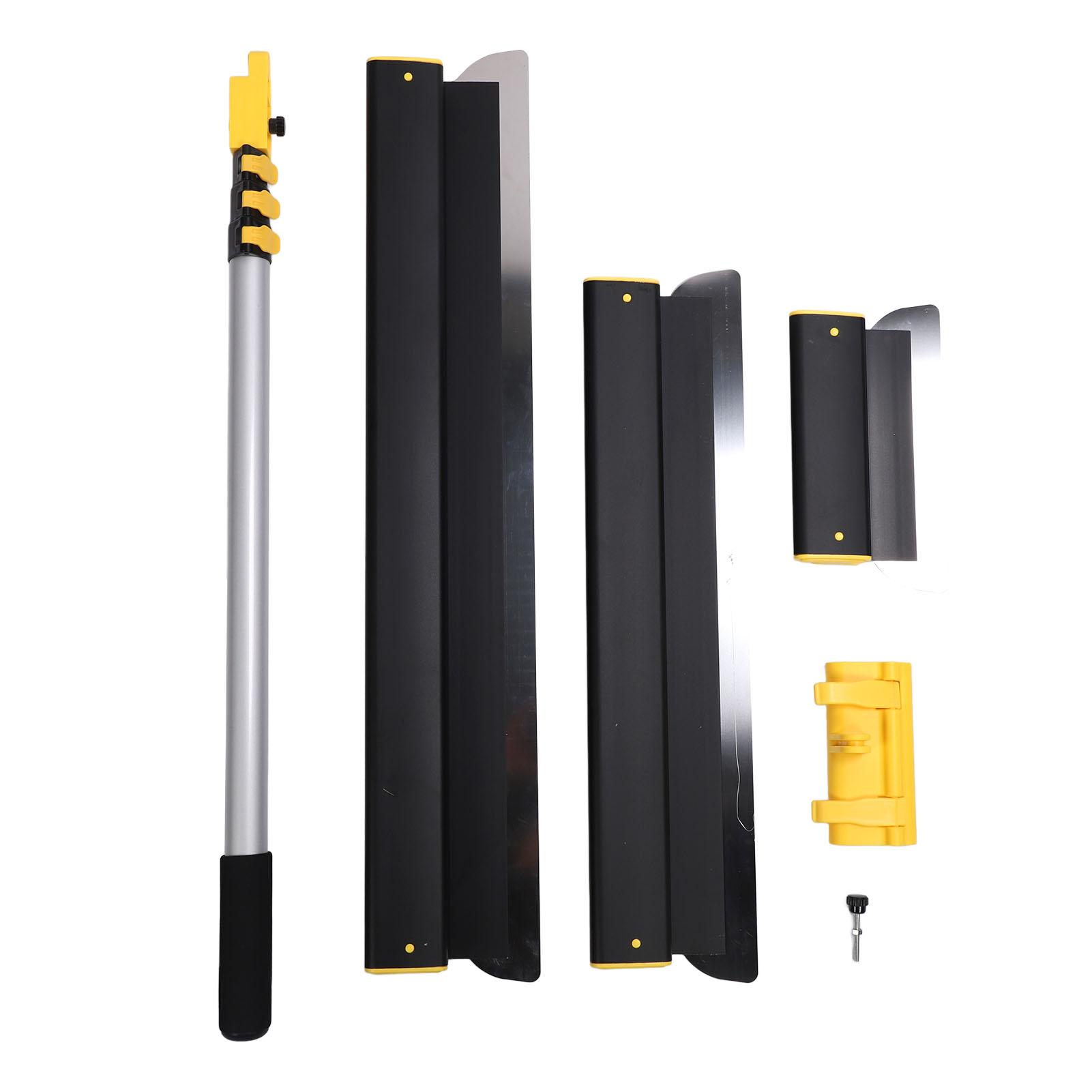 Набор удлинительных ручек для скиммингового лезвия, лезвия из нержавеющей стали, скребок, инструмент для отделки стен, штукатурки 
Набор удлинительных ручек для скиммингового лезвия, лезвия из нержавеющей стали, скребок, инструмент для отделки стен, штукатурки