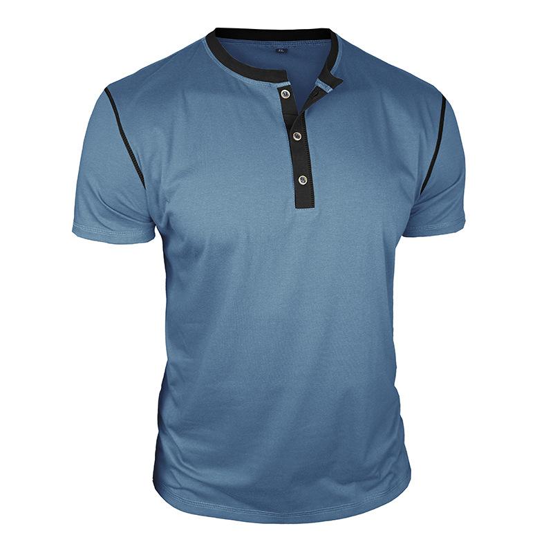 2026 Summer New Men s Simple Short-Sleeve Fashionable Color-Block Casual T-Shirt Top XXXL
2026 Summer New Men s Simple Short-Sleeve Fashionable Color-Block Casual T-Shirt Top XXXL