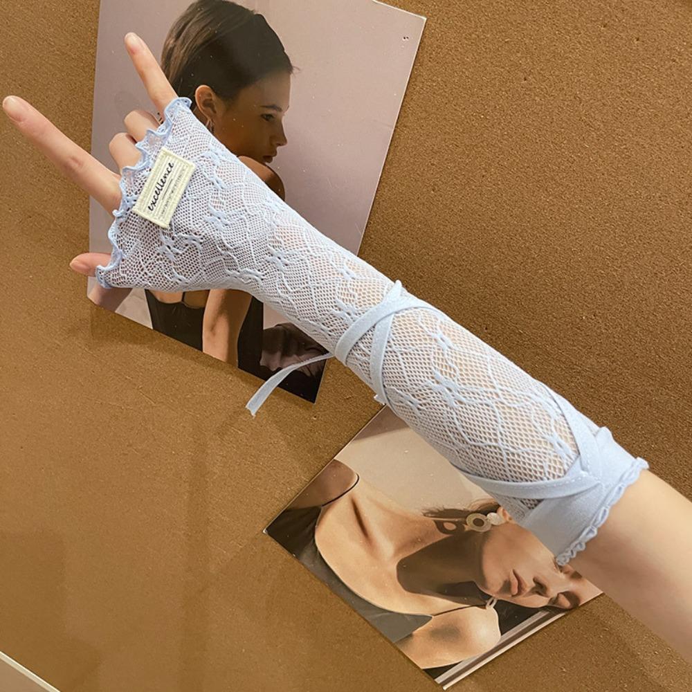 Sweet Sun Protection Sleeves Elastic Ballet Style Arm Covers Lolita Y2K Lace Arm Sleeves JK purple
Sweet Sun Protection Sleeves Elastic Ballet Style Arm Covers Lolita Y2K Lace Arm Sleeves JK purple
