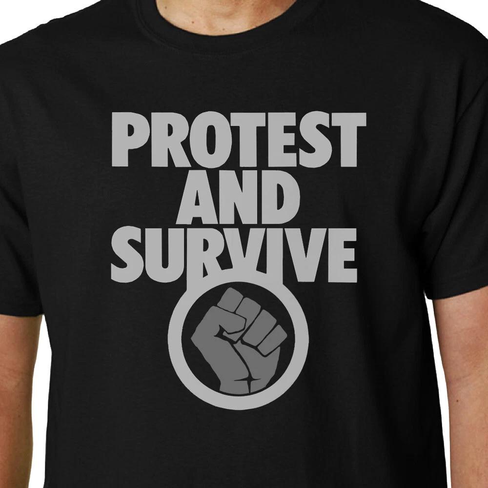 Protest And Survival T Shirt Politics Discharge EP Thompson Geek Quote Fun- 2XL
Protest And Survival T Shirt Politics Discharge EP Thompson Geek Quote Fun- 2XL