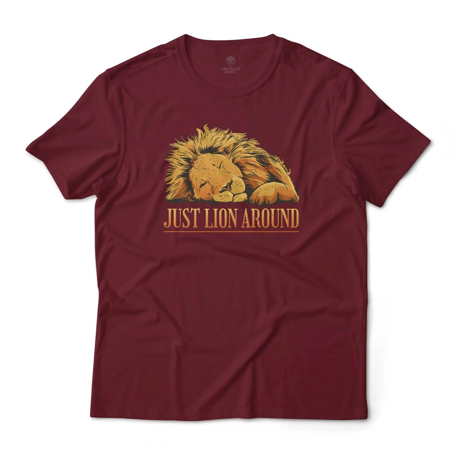 Just Lion Around Pun Graphic T-T-Shirt Unisex Lightweight Cotton Tee Unisex 2XL
Just Lion Around Pun Graphic T-T-Shirt Unisex Lightweight Cotton Tee Unisex 2XL