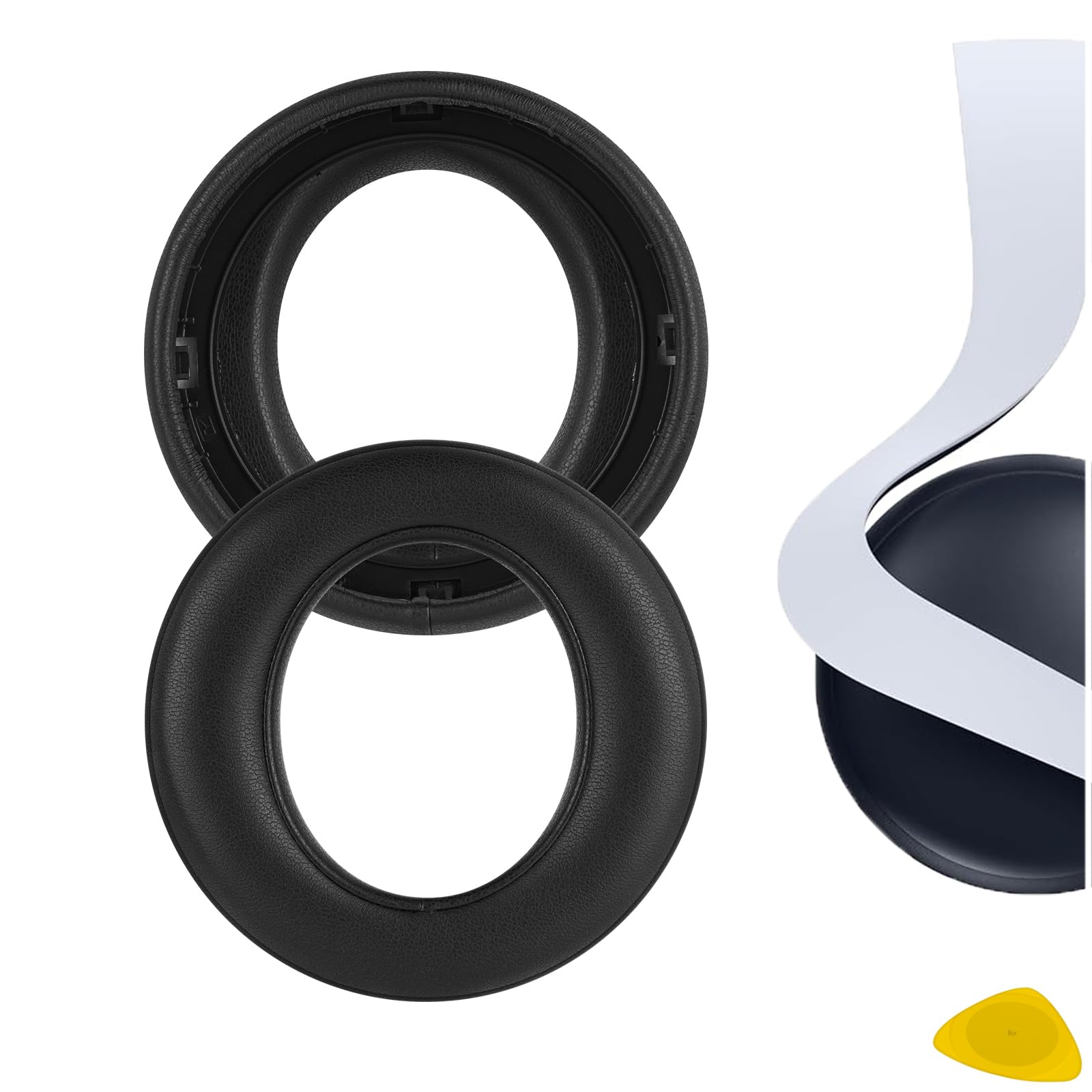 Амбушури Geekria QuickFit, сумісні з Sony PlayStation Pulse Elite, накладки для навушників, чашки з протеїнової шкіри (Чорний) чорний
Амбушури Geekria QuickFit, сумісні з Sony PlayStation Pulse Elite, накладки для навушників, чашки з протеїнової шкіри (Чорний) чорний