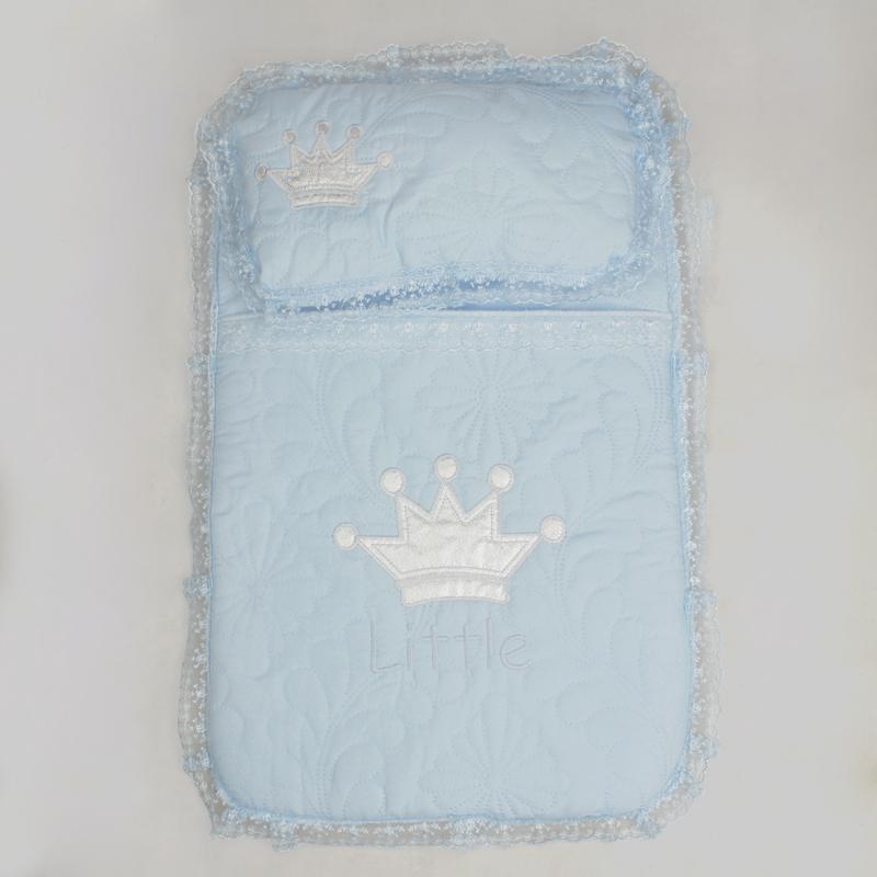 Конверт для пеленки Blue King Baby Boy с отверстием внизу 
Конверт для пеленки Blue King Baby Boy с отверстием внизу