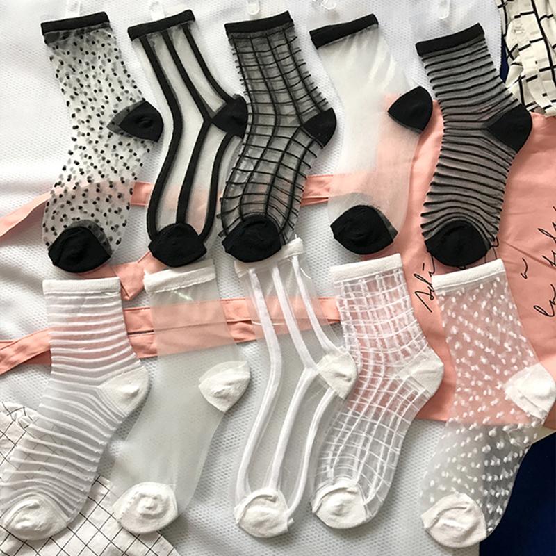 Women Ladies Socks Fashion Sheer Mesh Glass Silk Socks Ultrathin Transparent Crystal Lace Fabulous Elastic Summer Ankle Sock One Size
Women Ladies Socks Fashion Sheer Mesh Glass Silk Socks Ultrathin Transparent Crystal Lace Fabulous Elastic Summer Ankle Sock One Size