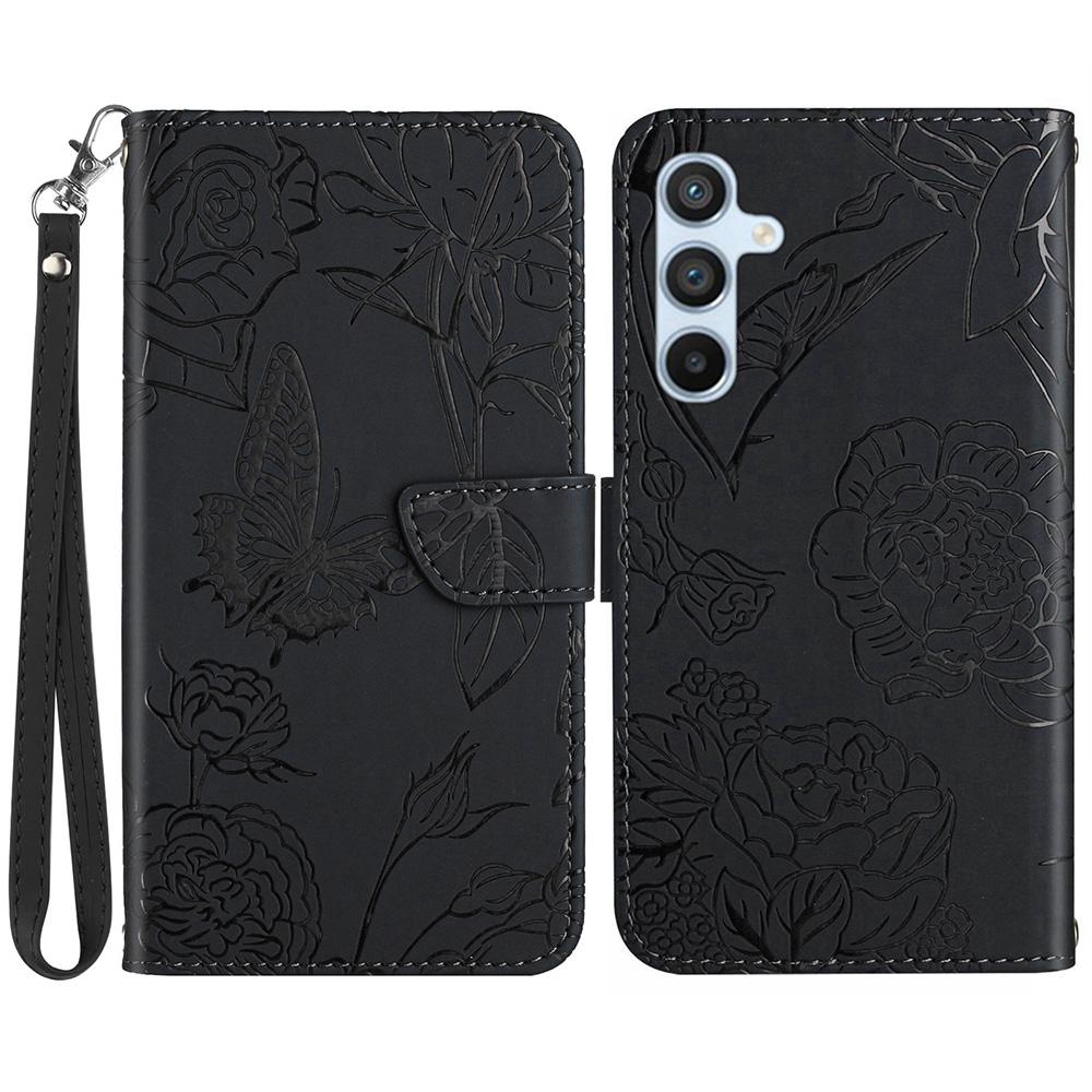 HT03 For Samsung Galaxy A37 5G/A36 5G Case Butterfly Flower Imprint Leather Phone Cover with Strap A
HT03 For Samsung Galaxy A37 5G/A36 5G Case Butterfly Flower Imprint Leather Phone Cover with Strap A