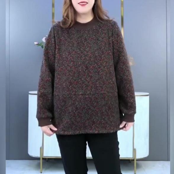 Plus Size Tweed Sweater: Cozy, Casual, Versatile, and Flattering for Middle-Aged Women 3XL (Recommended for 160-180 lbs)
Plus Size Tweed Sweater: Cozy, Casual, Versatile, and Flattering for Middle-Aged Women 3XL (Recommended for 160-180 lbs)