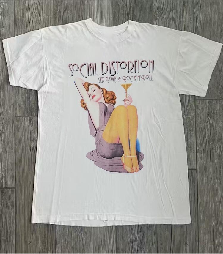 Белая унисекс футболка Social Distortion Love & Rock n Roll Все размеры LL1589 3XL
Белая унисекс футболка Social Distortion Love & Rock n Roll Все размеры LL1589 3XL