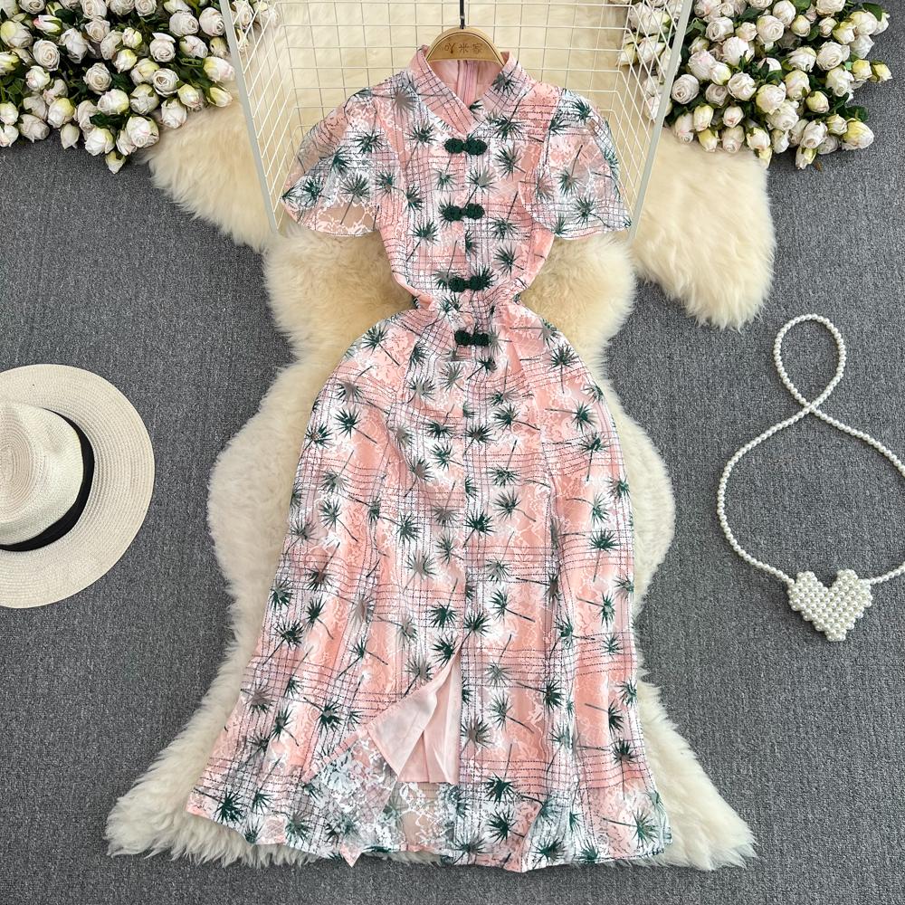 Новый Suumer Женщины ВинтажНый принт Китайский Cheongsam Платье Мода Плед Тонкий Сплит Длинный Миди Платья для вечеринок
Новый Suumer Женщины ВинтажНый принт Китайский Cheongsam Платье Мода Плед Тонкий Сплит Длинный Миди Платья для вечеринок