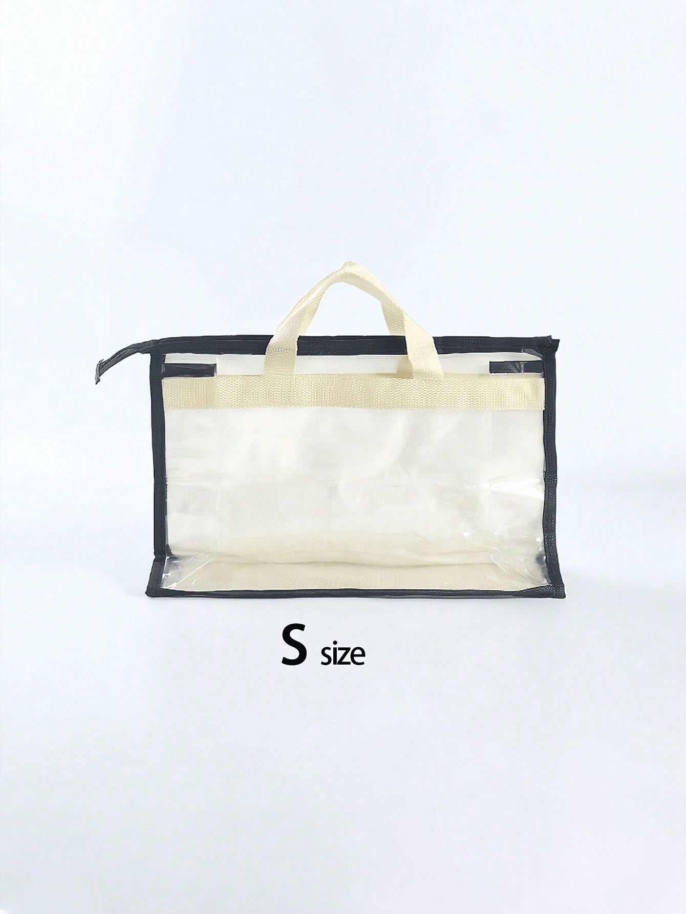 1PC bag dust bag, wardrobe hanging luxury storage bag, PVC transparent waterproof hanging bag, beige
1PC bag dust bag, wardrobe hanging luxury storage bag, PVC transparent waterproof hanging bag, beige