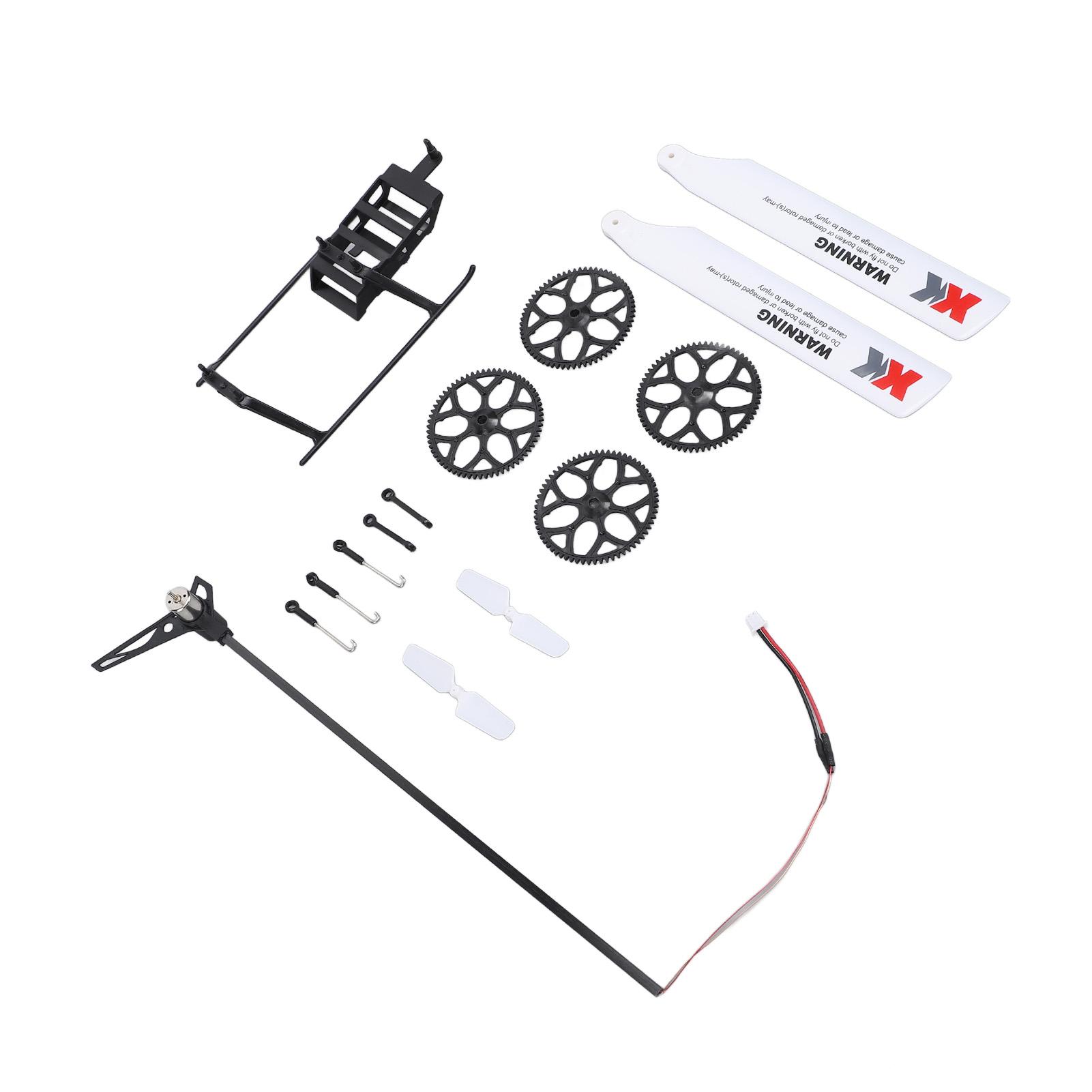 RC Helicopter Parts Accessories Improve Control Performance Compatible Helicopter Parts Kit for WLtoys XK K11 XK K110S чорний
RC Helicopter Parts Accessories Improve Control Performance Compatible Helicopter Parts Kit for WLtoys XK K11 XK K110S чорний