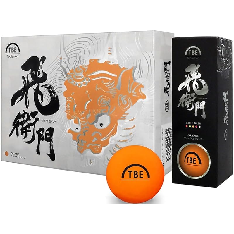 golf ball TOBIEMON matte color R&A official ball T-2BMO orange Hiemon 3 dozen (36 balls) set
golf ball TOBIEMON matte color R&A official ball T-2BMO orange Hiemon 3 dozen (36 balls) set