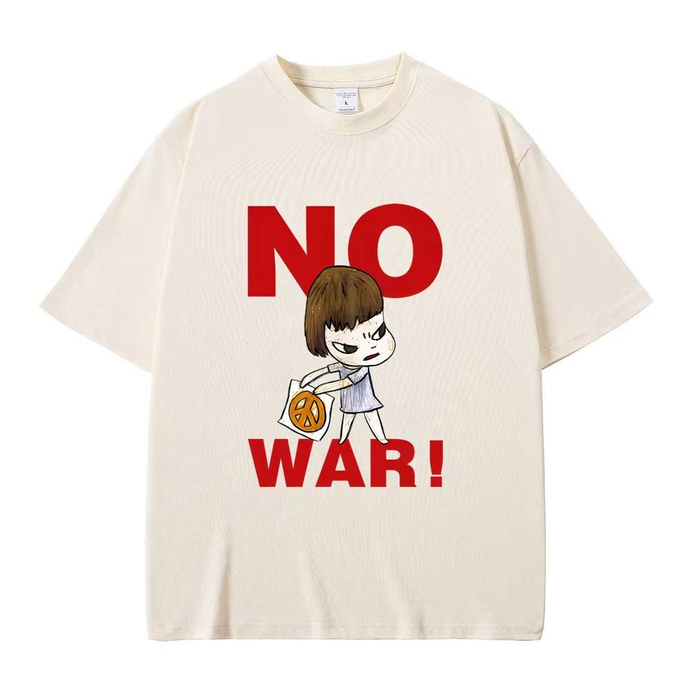 Yoshitomo Nara No War Tshirt 2026 Summer Unisex Women Casual Funny T Shirts Male Fashion Streetwear Unsiex Soft pure Cotton Tees 2XL
Yoshitomo Nara No War Tshirt 2026 Summer Unisex Women Casual Funny T Shirts Male Fashion Streetwear Unsiex Soft pure Cotton Tees 2XL