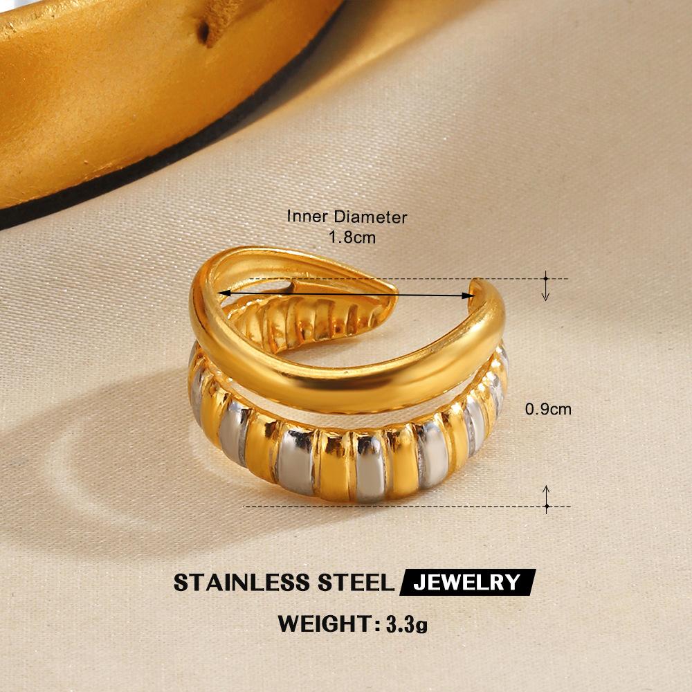 Color Blocking Star Ring Woman Exaggerated Vintage Zircon Stainless Steel Geometric Open Rings Prom Accessories Gift resizable
Color Blocking Star Ring Woman Exaggerated Vintage Zircon Stainless Steel Geometric Open Rings Prom Accessories Gift resizable