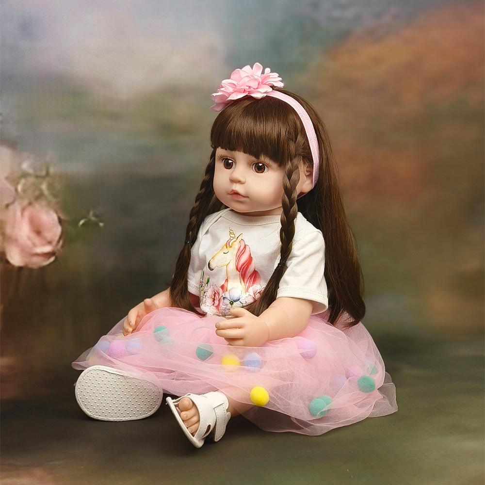 Кукла принцессы для новорожденных девочек, подарки для детей, игрушки 55 см, куклы Reborn, мягкие силиконовые виниловые куклы для девочек 55cm
Кукла принцессы для новорожденных девочек, подарки для детей, игрушки 55 см, куклы Reborn, мягкие силиконовые виниловые куклы для девочек 55cm