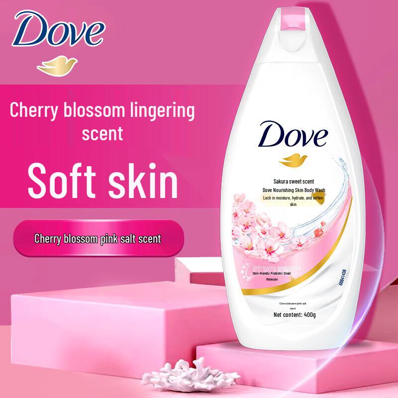 Dove Cherry Blossom Moisturizing Shower Gel
Dove Cherry Blossom Moisturizing Shower Gel