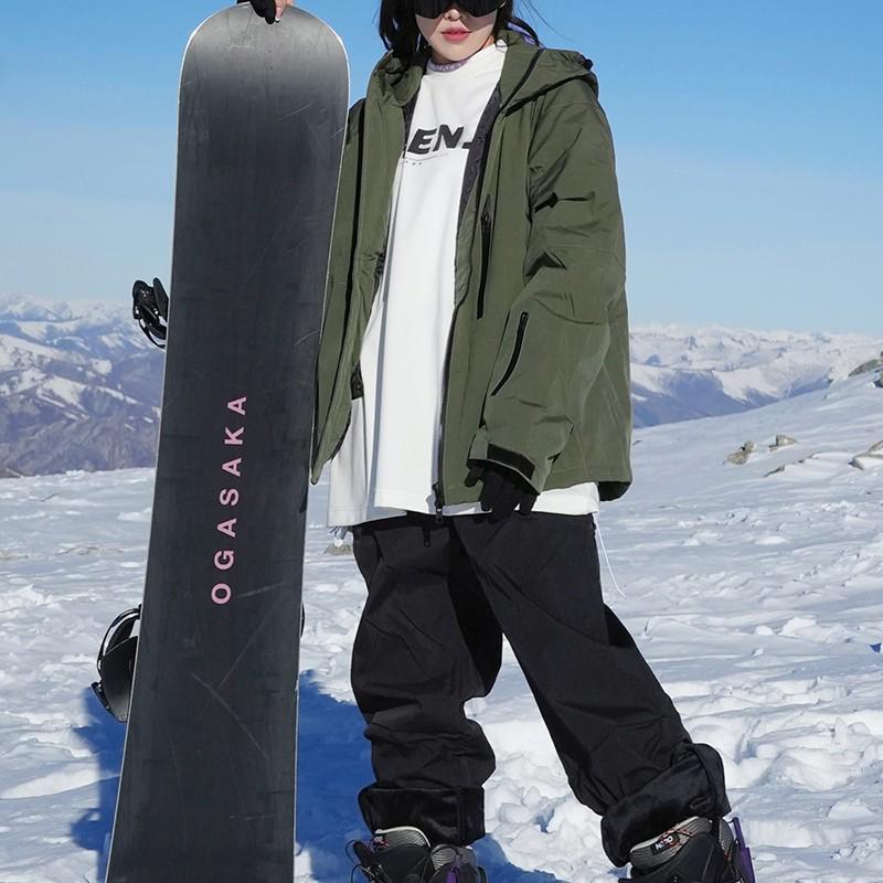 Plus-Size Military Green Waterproof Snowboard Suit with Insulated Cotton Ski Jacket for Young Men and Women 2XL
Plus-Size Military Green Waterproof Snowboard Suit with Insulated Cotton Ski Jacket for Young Men and Women 2XL