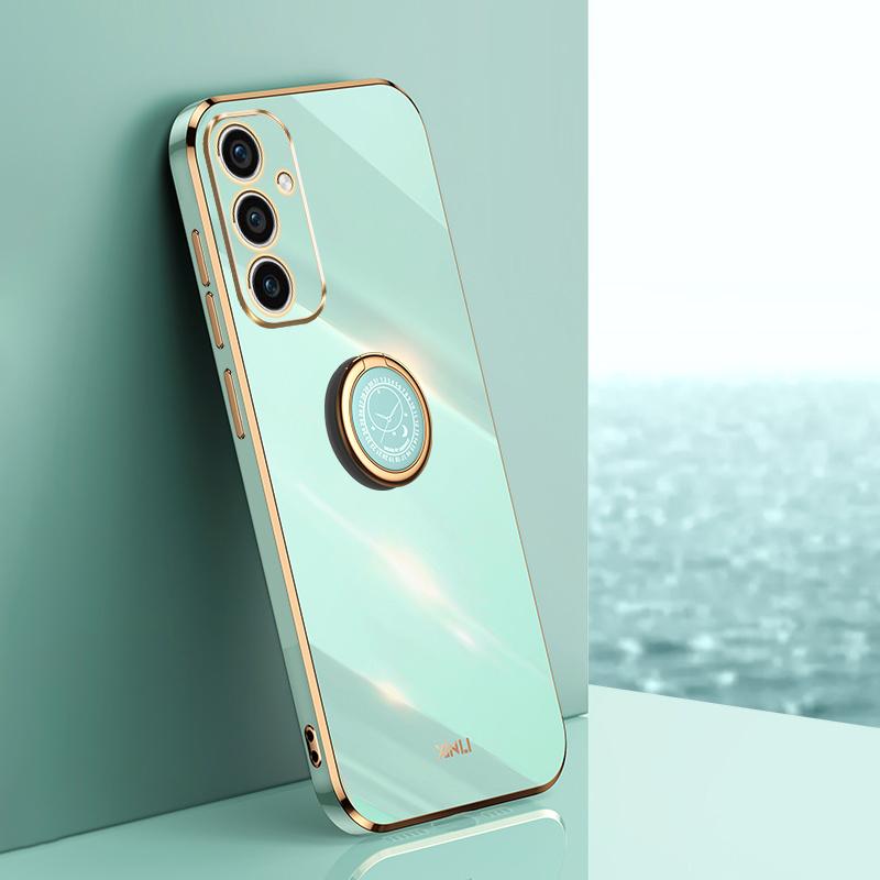 XINLI For Samsung Galaxy A35 5G Phone Case with Kickstand Plating Gold Edge Soft TPU Cover Blue
XINLI For Samsung Galaxy A35 5G Phone Case with Kickstand Plating Gold Edge Soft TPU Cover Blue
