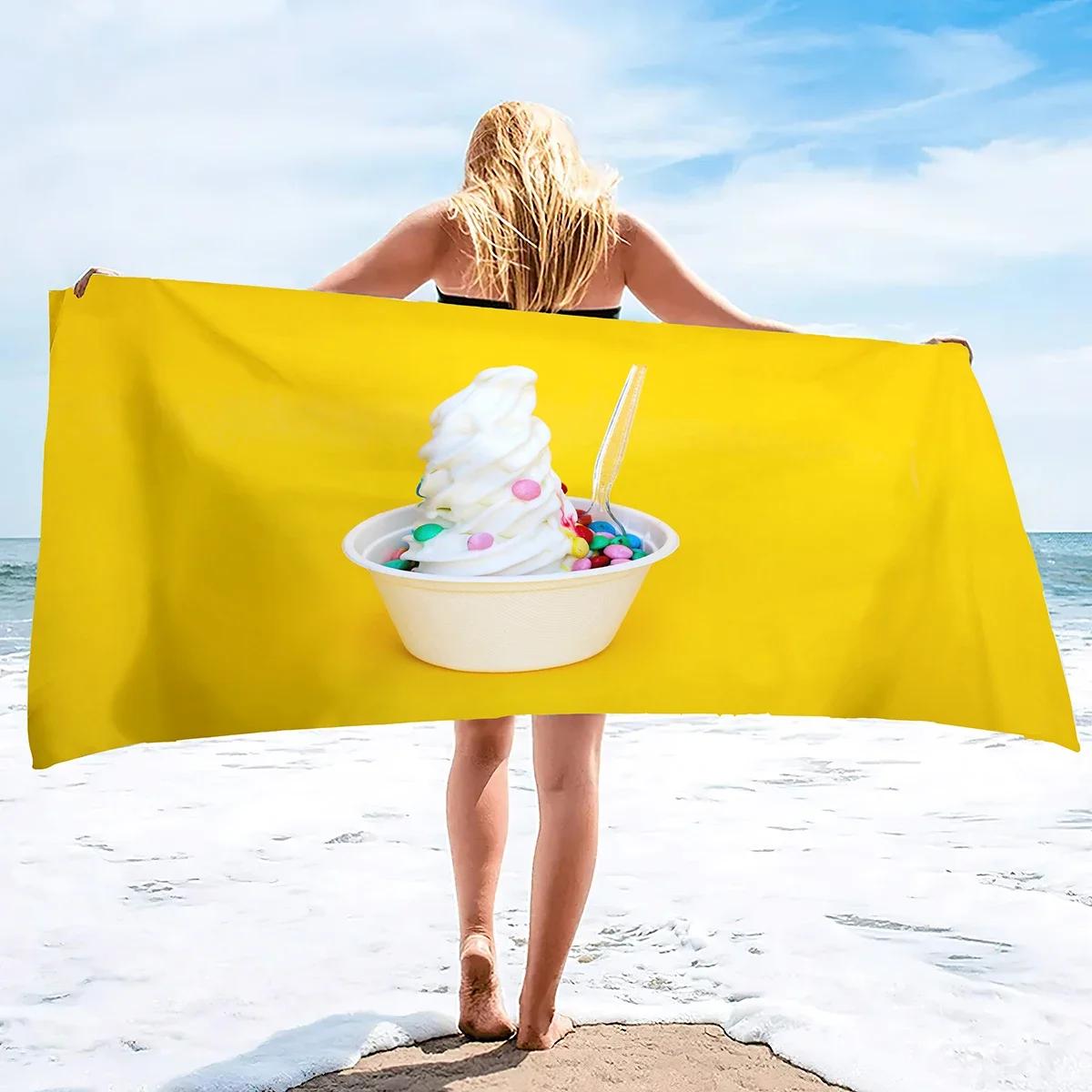 Beach Towels for Kids Bath Towels Quick Dry Beach Blanket Sand Proof Towels for Travel Sports Swim Ice Cream Birthday Party Gift W30*H60(CM)
Beach Towels for Kids Bath Towels Quick Dry Beach Blanket Sand Proof Towels for Travel Sports Swim Ice Cream Birthday Party Gift W30*H60(CM)