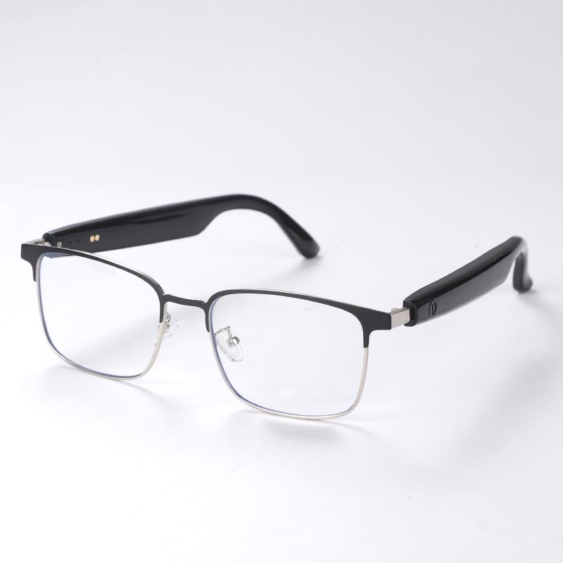 Smart Bluetooth Glasses GS06: Metal Frame, Magnetic Charging, Photochromic Lenses, Stereo Sound.
Smart Bluetooth Glasses GS06: Metal Frame, Magnetic Charging, Photochromic Lenses, Stereo Sound.
