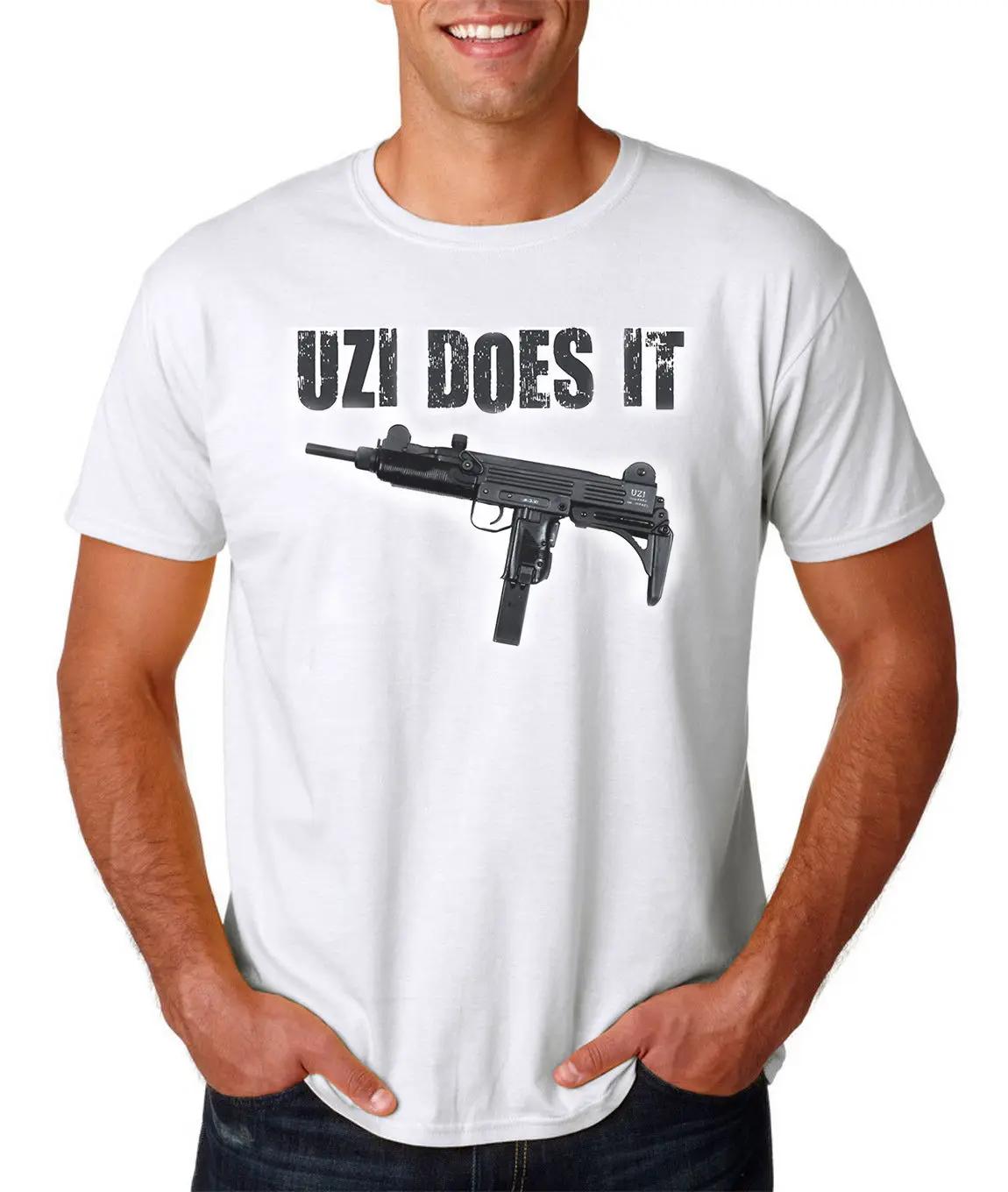 Uzi Does It Funny Gun Rights 2nd Amendment TShirt 100 Cotton ONeck Summer Short Sleeve Casual Mens Tshirt Size S3XL 4XL
Uzi Does It Funny Gun Rights 2nd Amendment TShirt 100 Cotton ONeck Summer Short Sleeve Casual Mens Tshirt Size S3XL 4XL