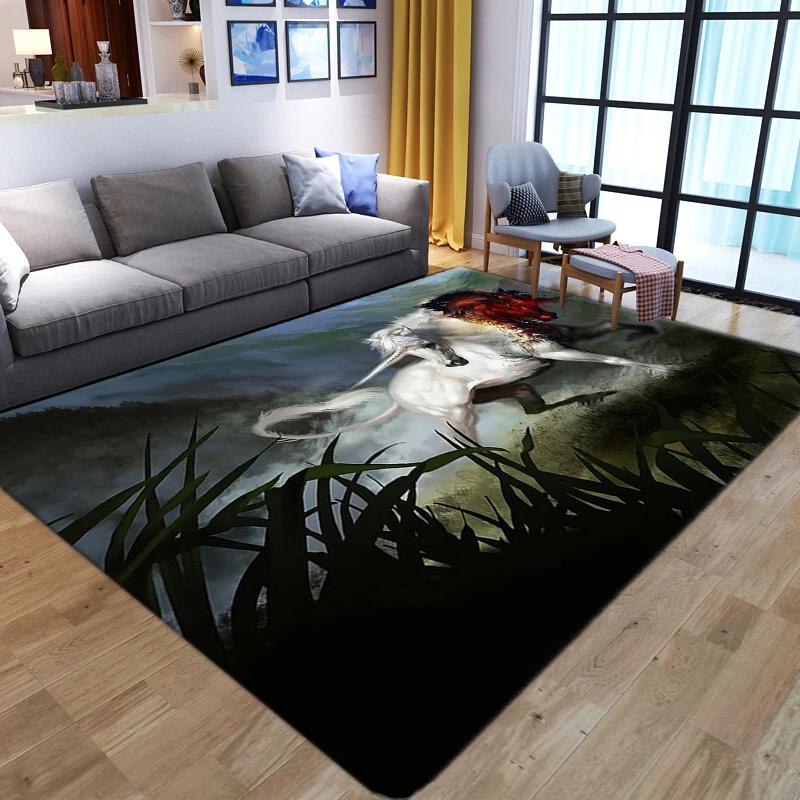 Cartoon Unicorn Carpet Rainbow Butterflies 3D Print Rug Kid Bedroom Game Floor Mat Soft Girl Room Play Carpets for Living Room 40x60cm 16x24 inch
Cartoon Unicorn Carpet Rainbow Butterflies 3D Print Rug Kid Bedroom Game Floor Mat Soft Girl Room Play Carpets for Living Room 40x60cm 16x24 inch
