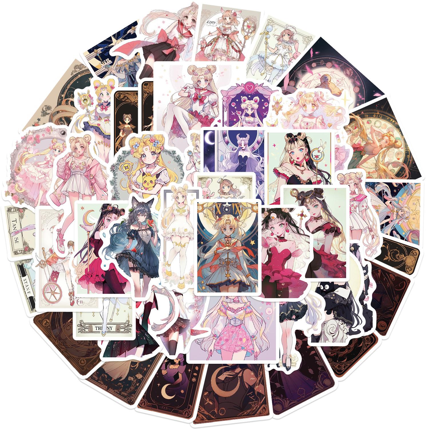 52 Вода Бинъюэ Таро Карта Граффити Наклейки Гитара Ноутбук Чемодан DIY Водонепроницаемые Наклейки
52 Вода Бинъюэ Таро Карта Граффити Наклейки Гитара Ноутбук Чемодан DIY Водонепроницаемые Наклейки