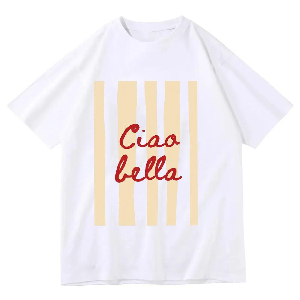 Ciao Bella Футболка Итальянская Цитата Графическая Футболка Винтажная Полосатая Летний Топ Ретро Эстетика Харадзюку Уличная Одежда Унисекс Короткий Рукав S
Ciao Bella Футболка Итальянская Цитата Графическая Футболка Винтажная Полосатая Летний Топ Ретро Эстетика Харадзюку Уличная Одежда Унисекс Короткий Рукав S