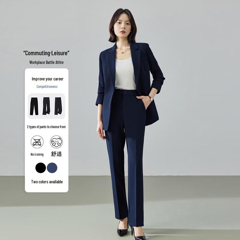 Teluoman Women s Slanted Pocket One-Button Suit Set 3XL
Teluoman Women s Slanted Pocket One-Button Suit Set 3XL