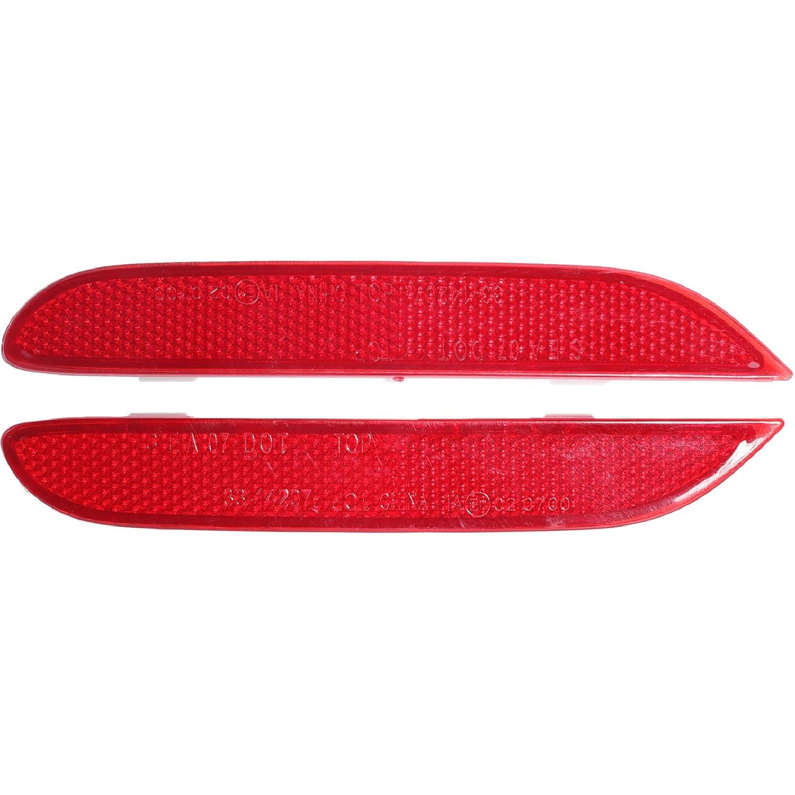 Bumper Reflector Compatible for Nissan Rogue 2014-2022 No.26565JJ90A/26560JJ90A, Durable ABS Plastic Red Rear Left Bumper Reflector Side Marker
Bumper Reflector Compatible for Nissan Rogue 2014-2022 No.26565JJ90A/26560JJ90A, Durable ABS Plastic Red Rear Left Bumper Reflector Side Marker